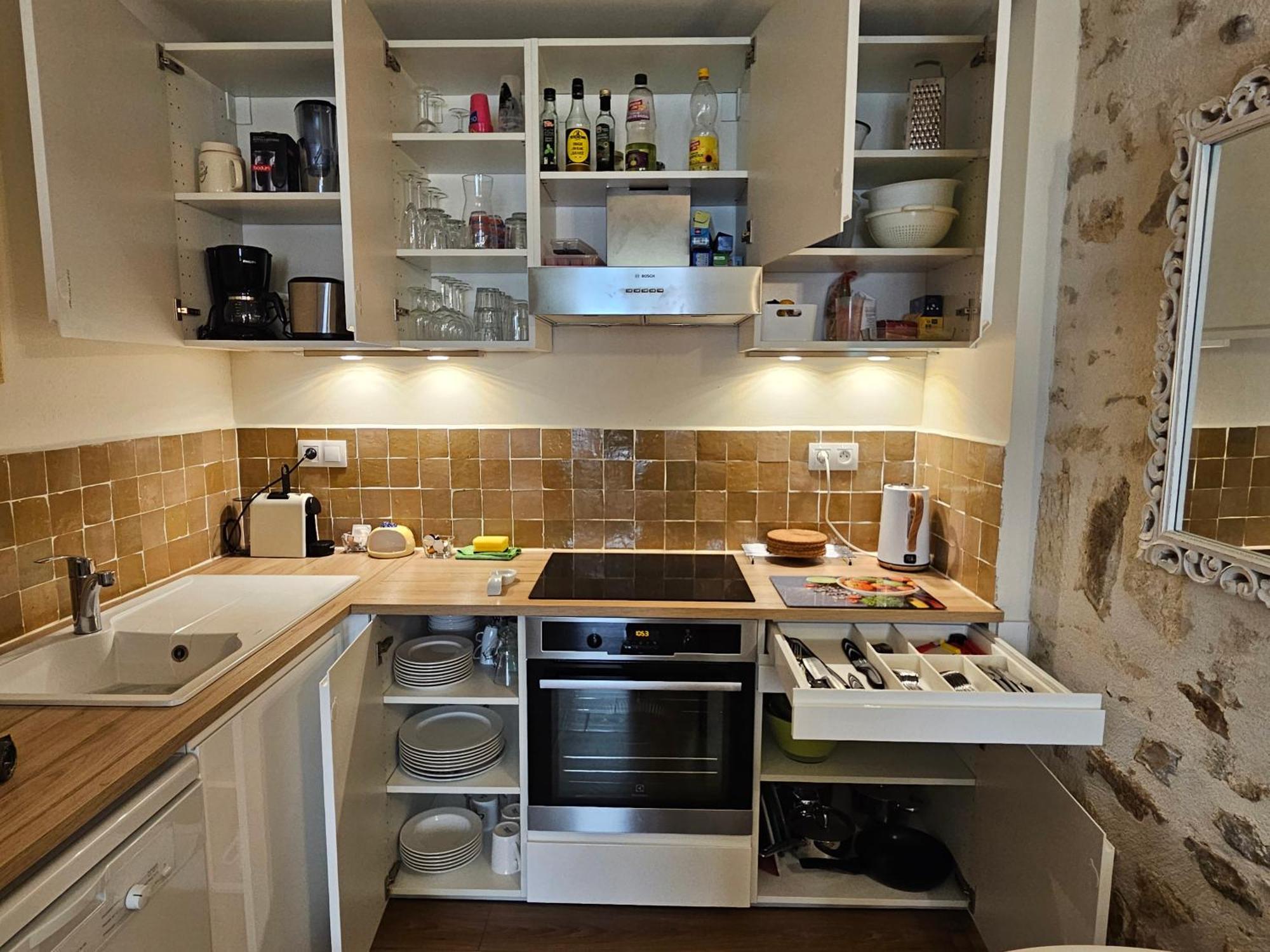 Maison Le Petit Balcon Beaucaire Бокер Экстерьер фото